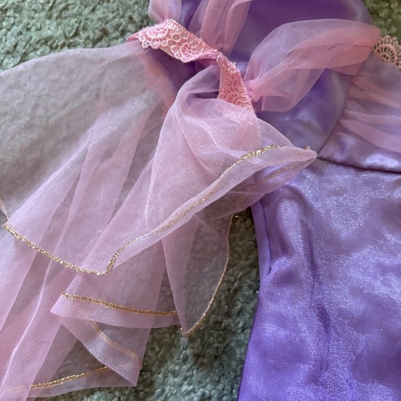 Rapunzel Dress Disney Store Sz 5/6 Purple Land World Cruise Bibbidi Bobbidi - Picture 6 of 9